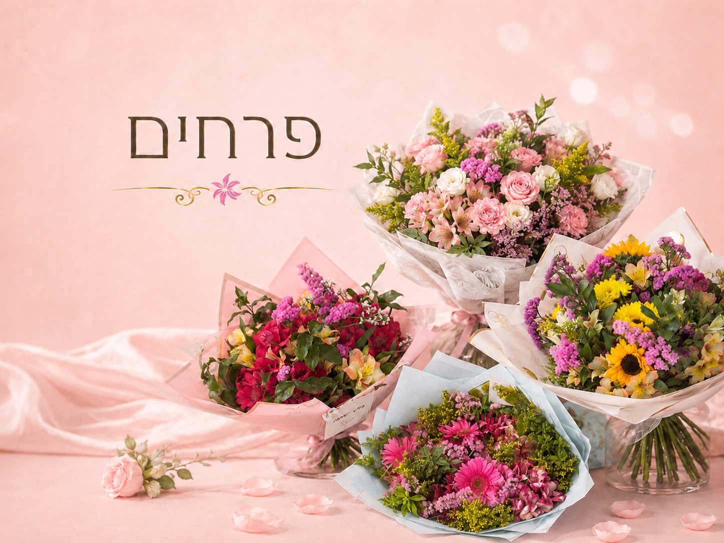 פרחים