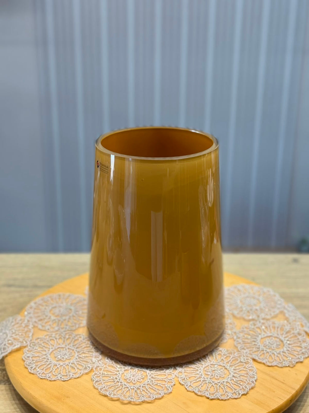 אגרטל זכוכית גליל