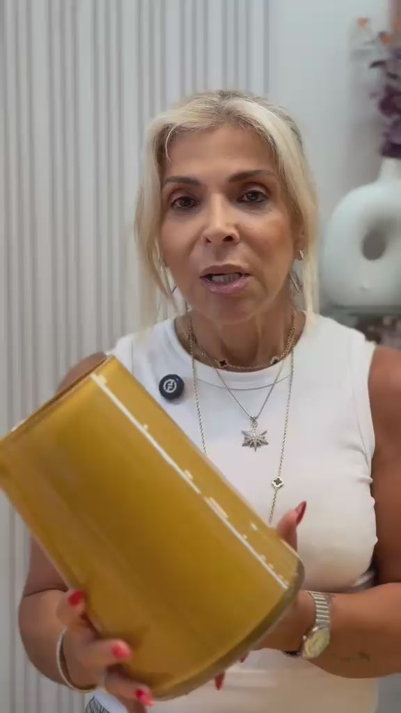 אגרטל זכוכית גליל